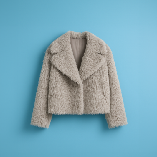 Chaqueta de Piel Sintética