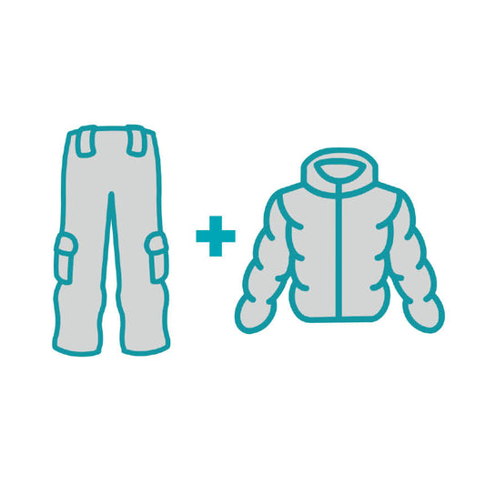 COMBO ROPA DE NIEVE PANTALON + PARKA (Lavado WetCleaning)