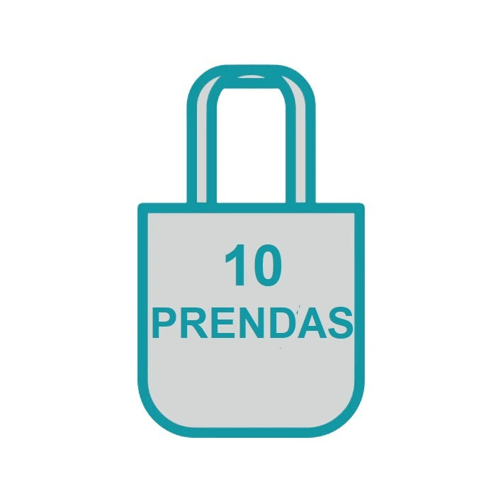 PACK 10 PRENDAS LAVADO Y PLANCHADO