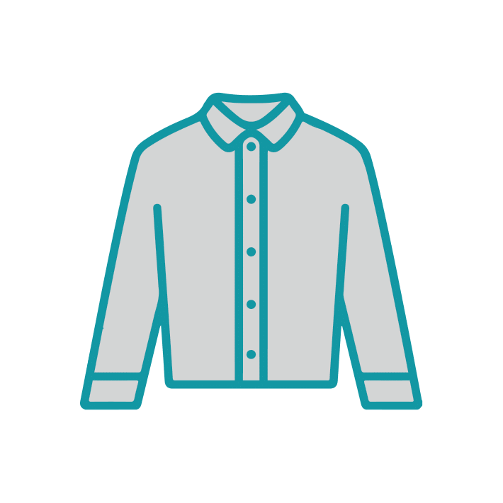 BLUSA/CAMISA LINO O SEDA  (LAVADO Y PLANCHADO)