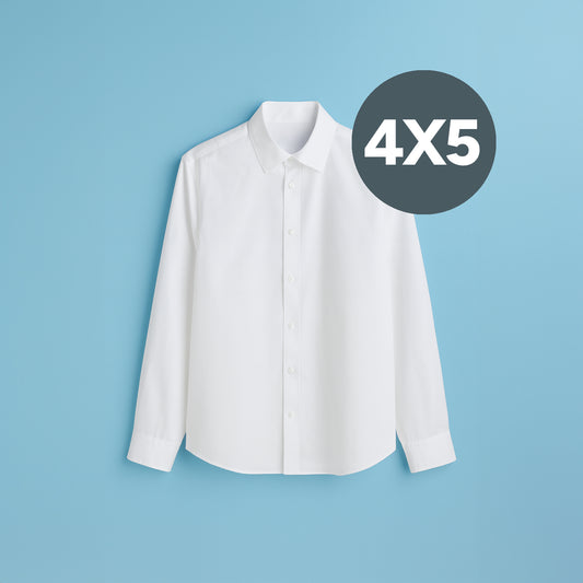 Pack Mensual OFFICE: 4 servicios de lavado y planchado de 5 camisas c/u.